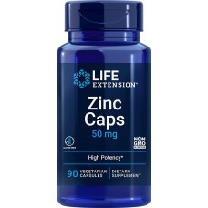 Life Extension Zinc Caps 50Mg